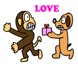 The funky dog 2 sticker #3877987