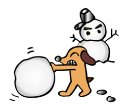 The funky dog 2 sticker #3877996