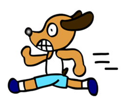 The funky dog 2 sticker #3878003