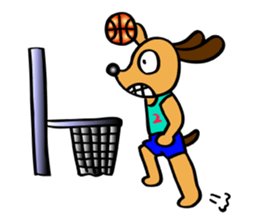 The funky dog 2 sticker #3878005