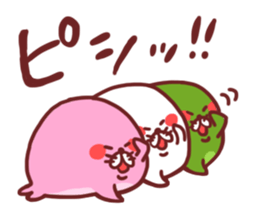 SANSHOKU AZARASHI sticker #3878407