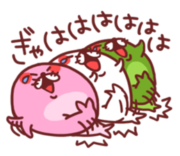 SANSHOKU AZARASHI sticker #3878408