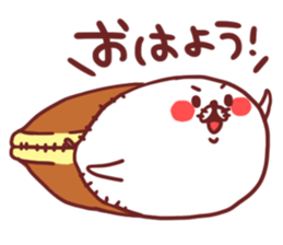 SANSHOKU AZARASHI sticker #3878411