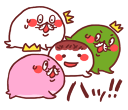 SANSHOKU AZARASHI sticker #3878416