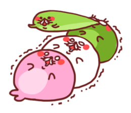 SANSHOKU AZARASHI sticker #3878418