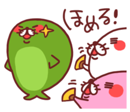 SANSHOKU AZARASHI sticker #3878428