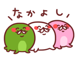 SANSHOKU AZARASHI sticker #3878440