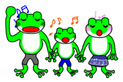 JIN-JIN Frog Life sticker #3878552