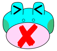 JIN-JIN Frog Life sticker #3878558