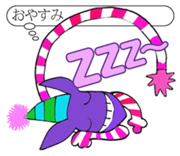 Cheshire cat big success of Alice sticker #3879006