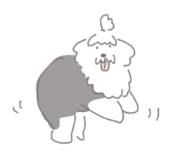 Harry dog sticker #3879047