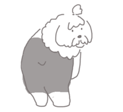 Harry dog sticker #3879049