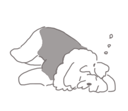 Harry dog sticker #3879054