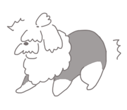 Harry dog sticker #3879059