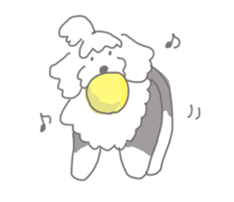 Harry dog sticker #3879067