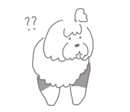 Harry dog sticker #3879071