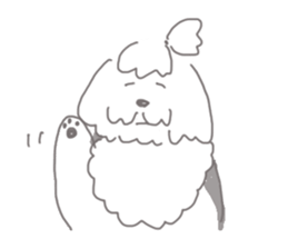 Harry dog sticker #3879074