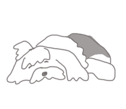 Harry dog sticker #3879077