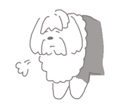 Harry dog sticker #3879078