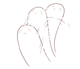 Loose stamp of microorganisms sticker #3879738