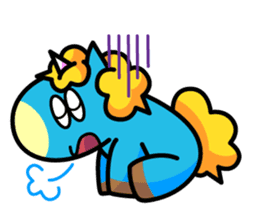 96.'s Sticker:TUNOZAWA-san's BLUE & RED sticker #3879853