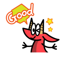 96.'s Sticker:TUNOZAWA-san's BLUE & RED sticker #3879882