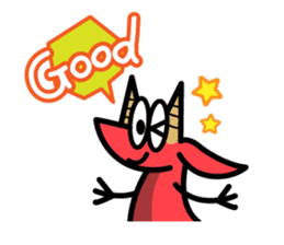96.'s Sticker:TUNOZAWA-san's BLUE & RED sticker #3879882