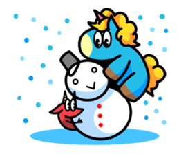 96.'s Sticker:TUNOZAWA-san's BLUE & RED sticker #3879883
