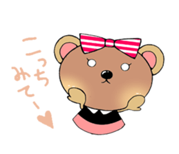 Kuma-ko and Kuma-mi sticker #3880008