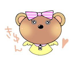 Kuma-ko and Kuma-mi sticker #3880011
