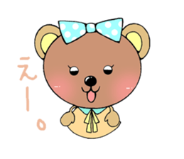 Kuma-ko and Kuma-mi sticker #3880016