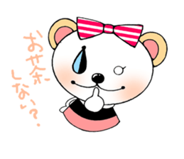 Kuma-ko and Kuma-mi sticker #3880032
