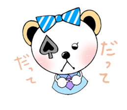 Kuma-ko and Kuma-mi sticker #3880045