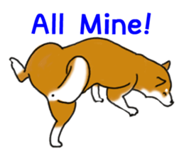 Shiba Inu Expressions sticker #3881051