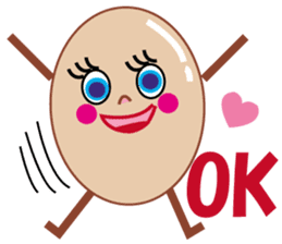 Kawaii eggs sticker #3881731