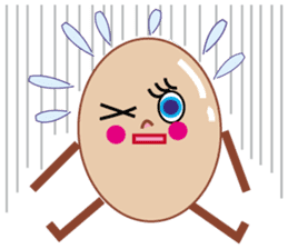 Kawaii eggs sticker #3881739