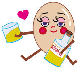 Kawaii eggs sticker #3881752