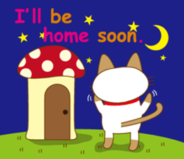 "siamta" of siamese cat (English ver.) sticker #3882932