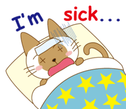 "siamta" of siamese cat (English ver.) sticker #3882954