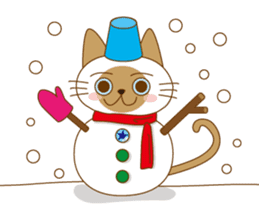 "siamta" of siamese cat (English ver.) sticker #3882961