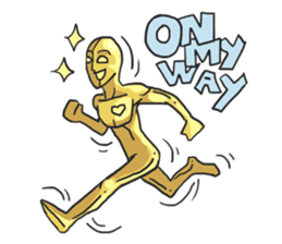 AsB - Goldy Story1 My Special Days sticker #3883208