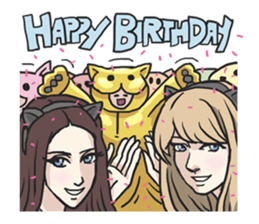 AsB - Goldy Story1 My Special Days sticker #3883232