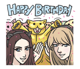 AsB - Goldy Story1 My Special Days sticker #3883232