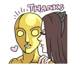 AsB - Goldy Story1 My Special Days sticker #3883235