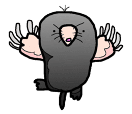 Underground animal is busy sticker #3883320