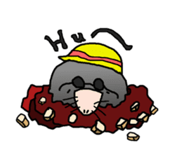 Underground animal is busy sticker #3883325