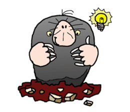 Underground animal is busy sticker #3883327