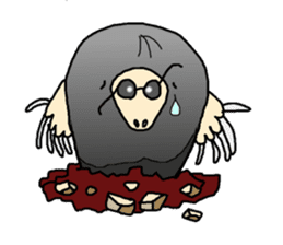 Underground animal is busy sticker #3883328