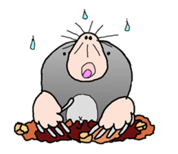 Underground animal is busy sticker #3883333