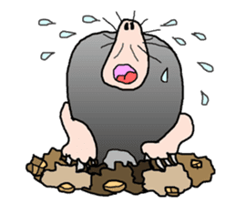 Underground animal is busy sticker #3883334